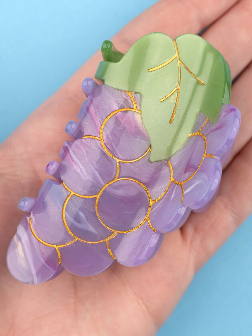 ♣ Grape Hair Claw