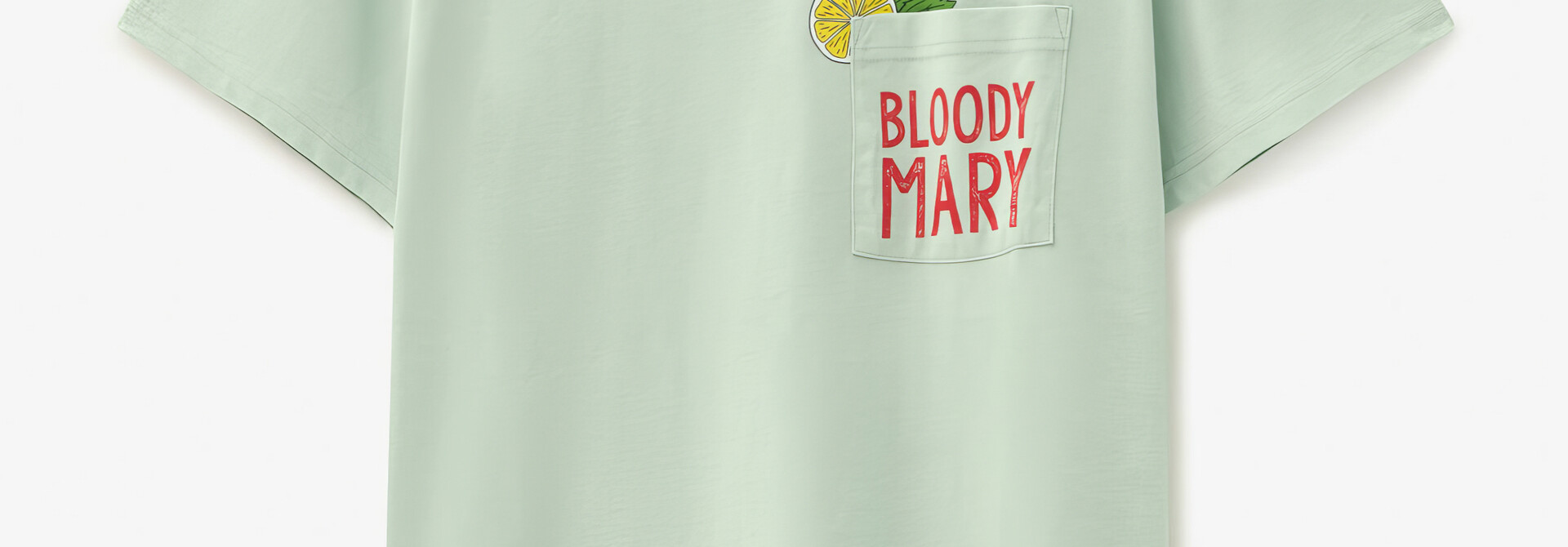 ♣ Bloody Mary Unisex Pocket Tee