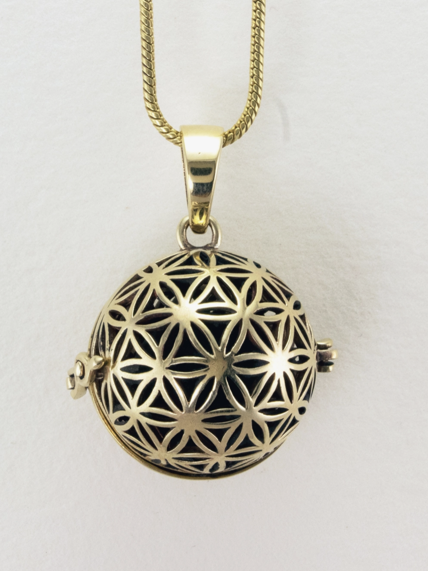 Flower Of Life Diffuser Necklace
