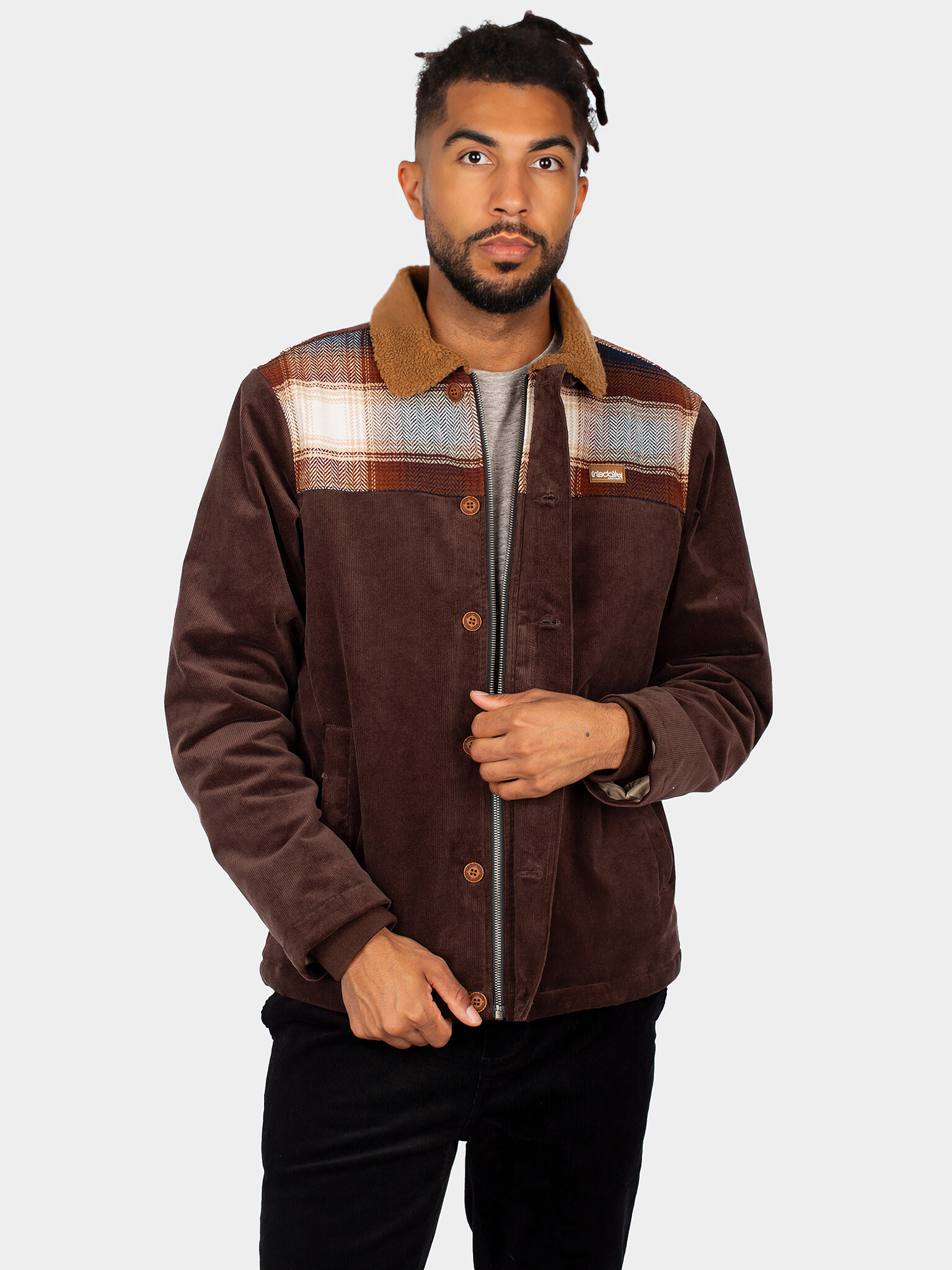 Sherpa jacket mens deals