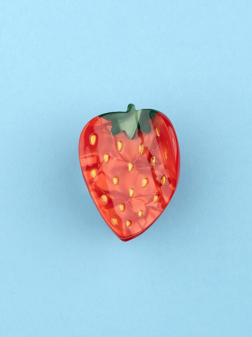 ♣ Strawberry Hair Claw