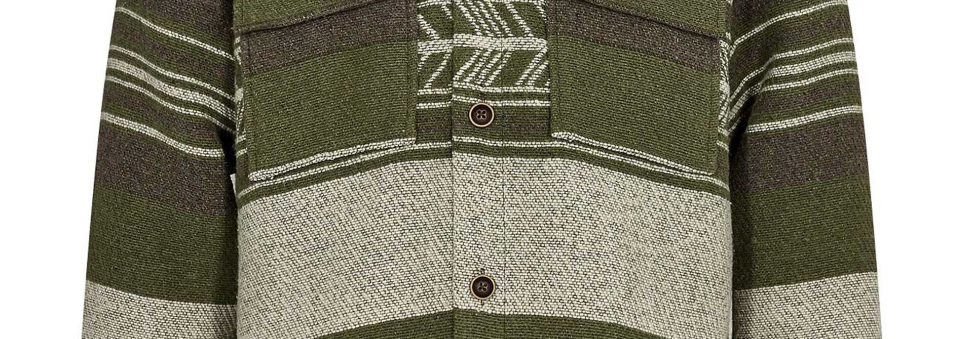 Akotto Olive Garden Jacquard Overshirt