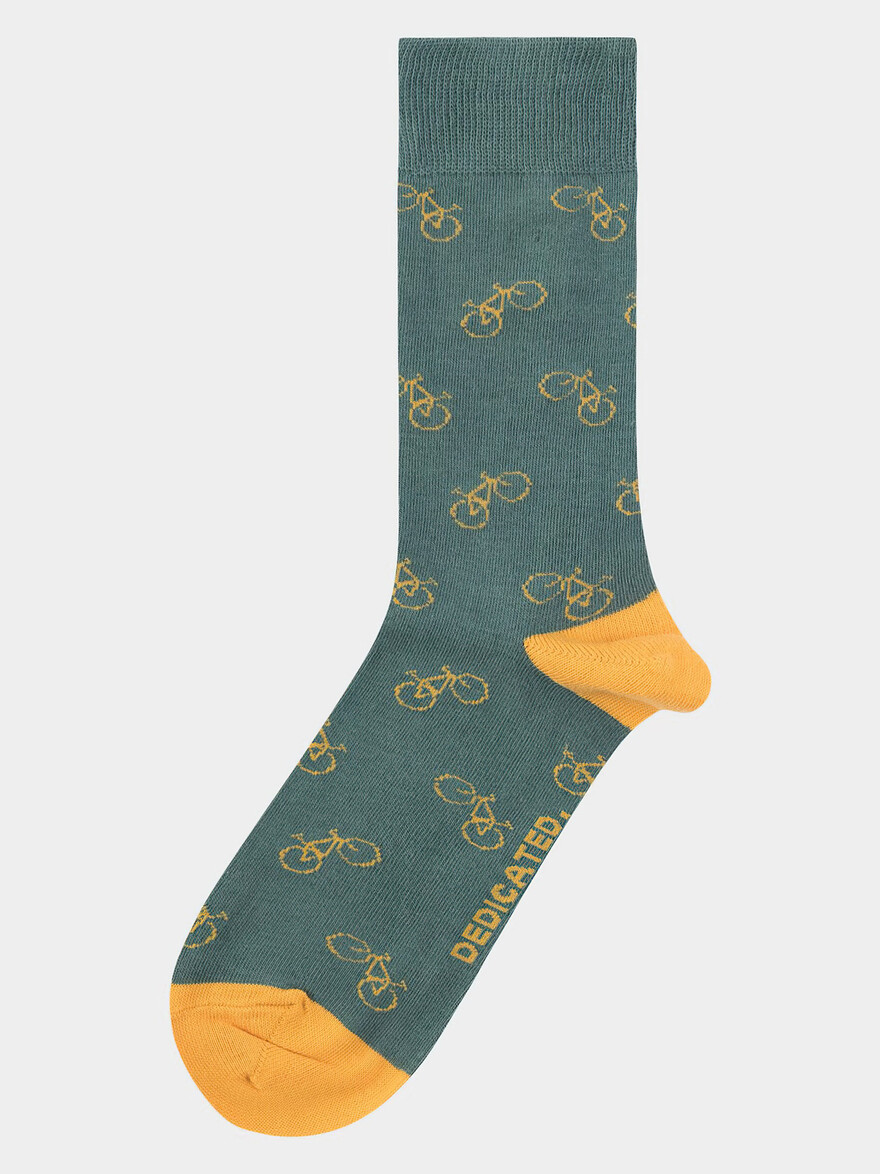 ♣ Sigtuna Bike Pattern Socks