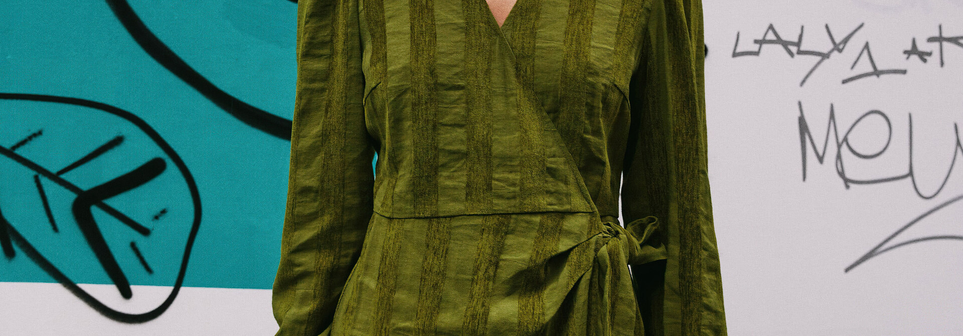 Candida Watermelon Sugar High Wrap Dress