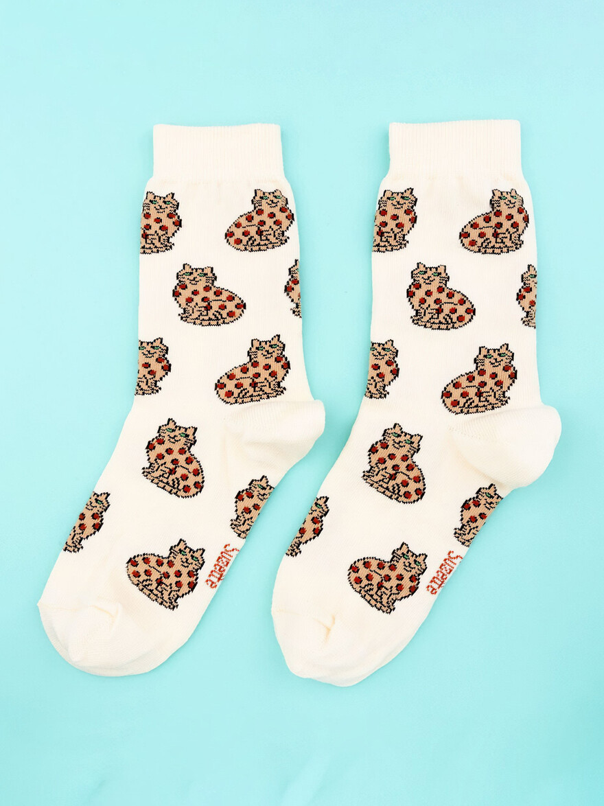 ♣ Bengal Cat Socks