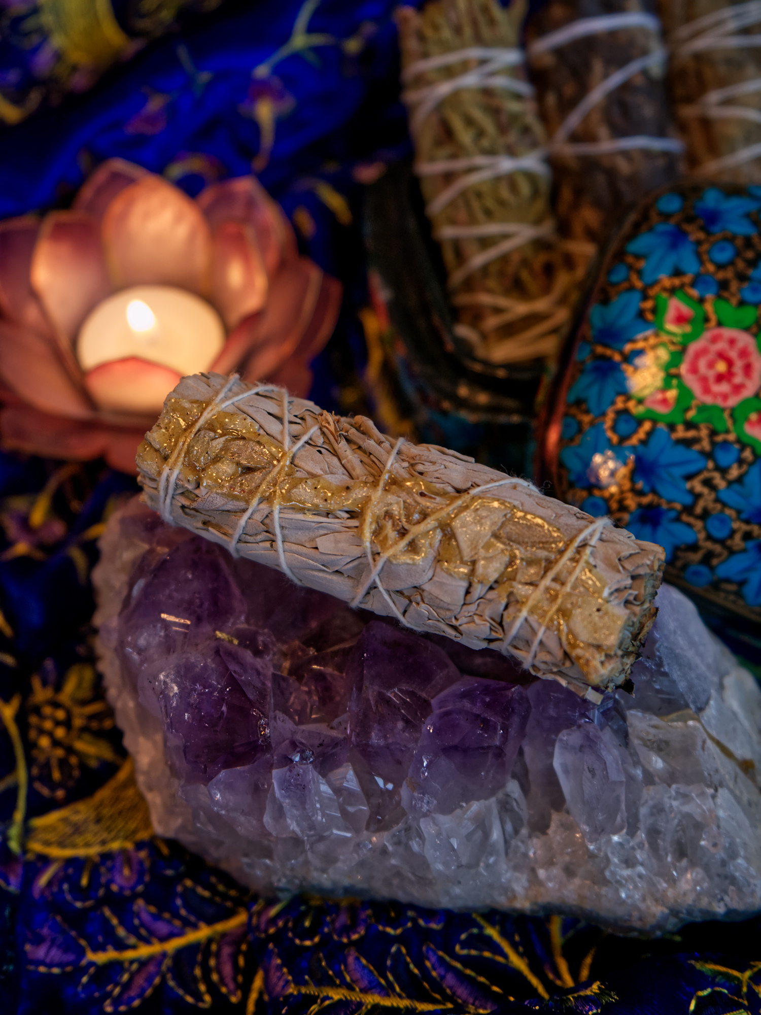 Sage Smudge - Copal Resin-1