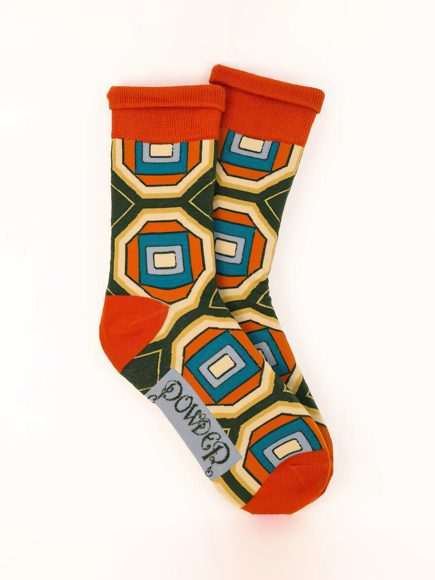Men's Geometric Jewel Socks