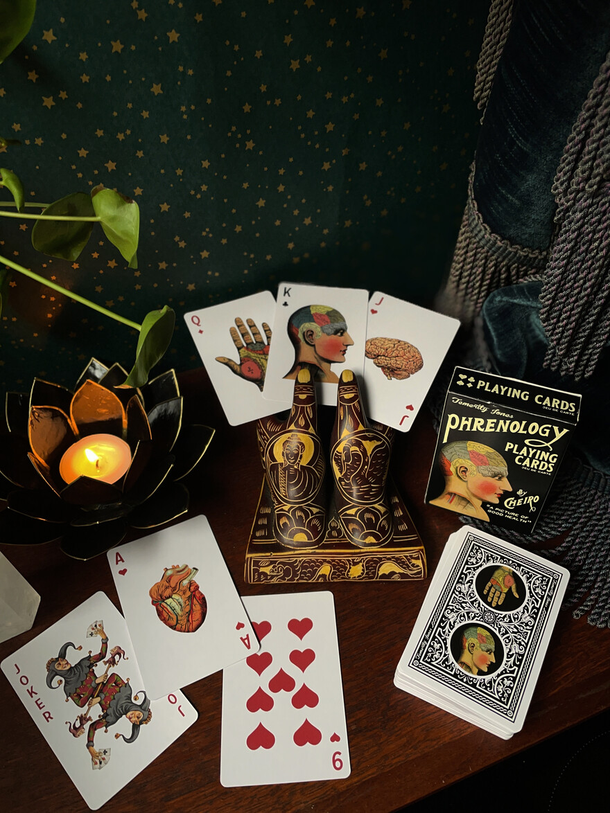 Phrenology Playing Cards