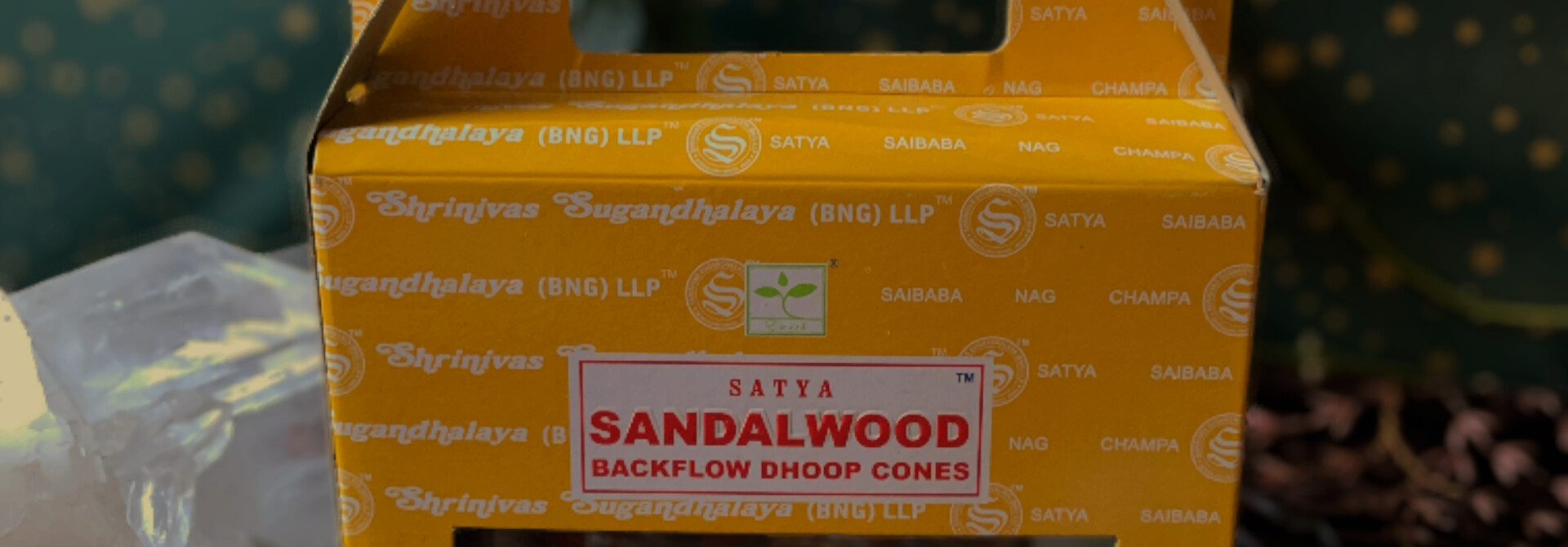 Satya Backflow Incense Cones - Sandalwood