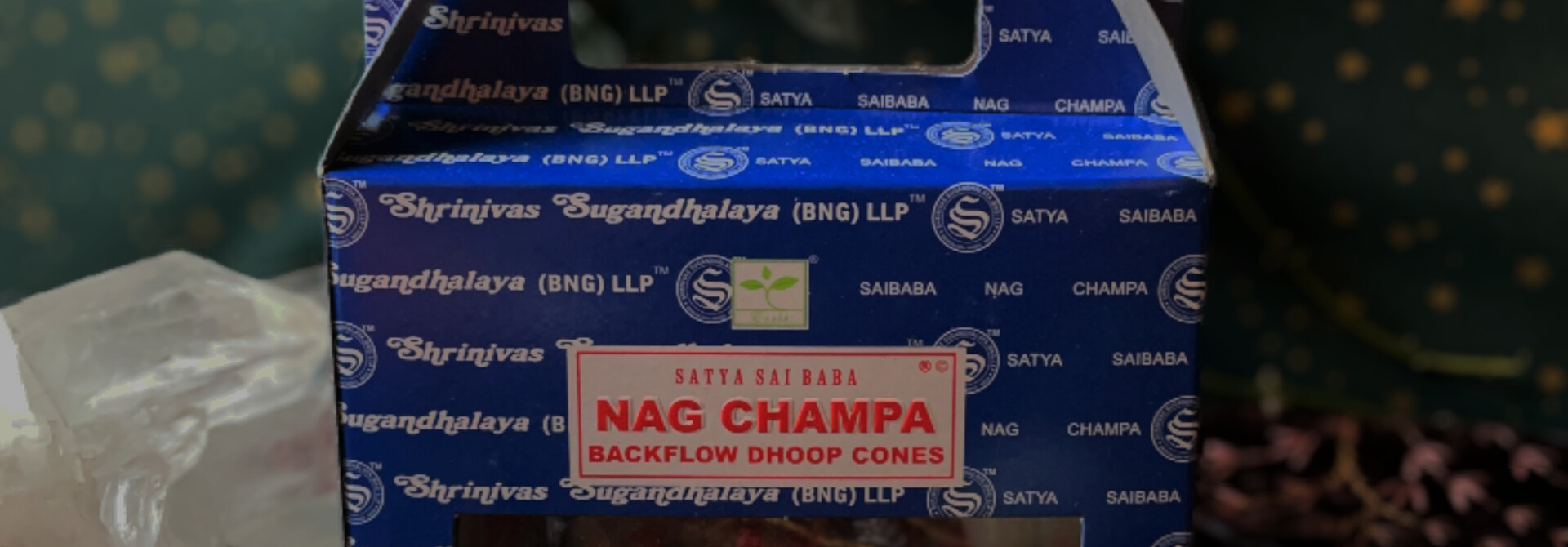 Satya Backflow Incense Cones - Nag Champa