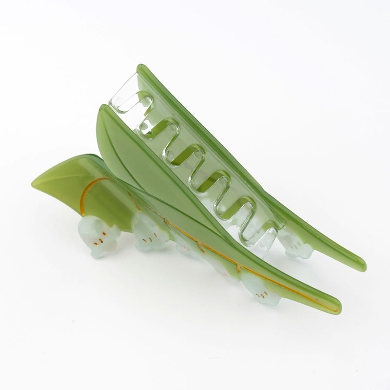 ♣ Lily Of The Valley Hair Claw-3