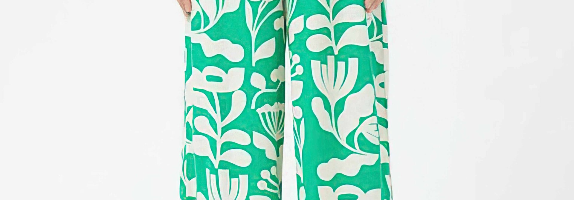 Emerald Bloom Pants