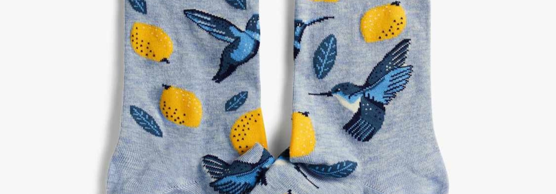 ♣ Birds & Lemons Socks