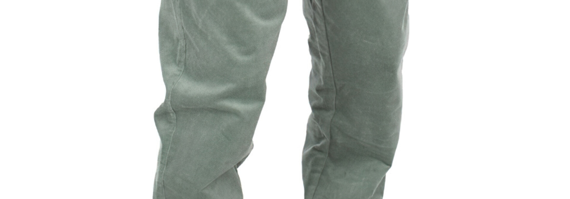 ♣ Trapas Mint Grey Corduroy Pants