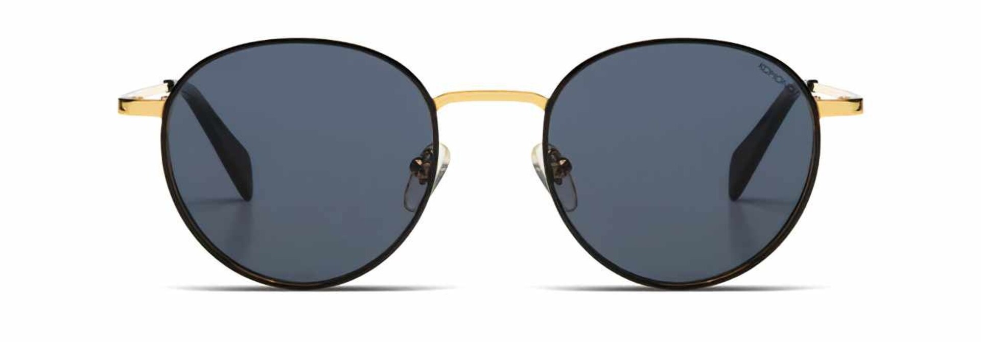 ♣ James Gold Black Sunglasses