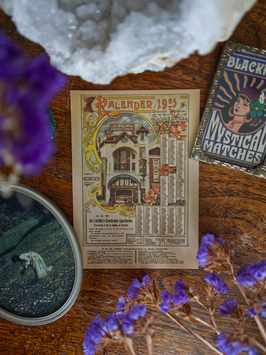 Postcard Kalender 1905