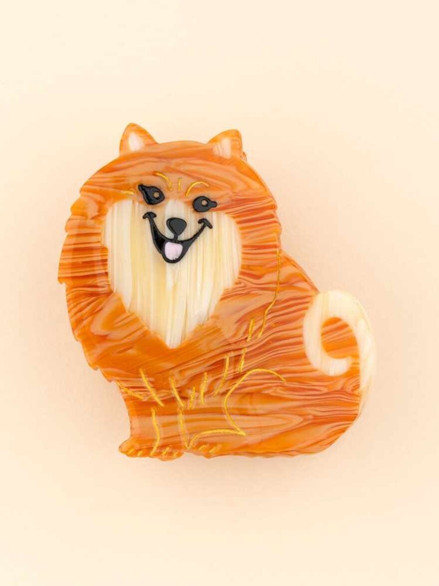 ♣ Pomeranian Dog Hair Claw