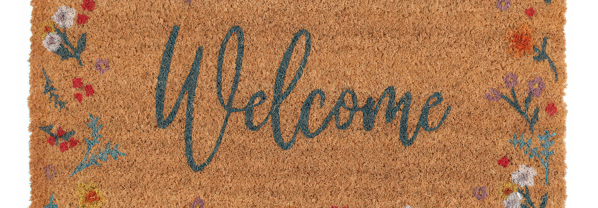 Botanical Welcome Doormat