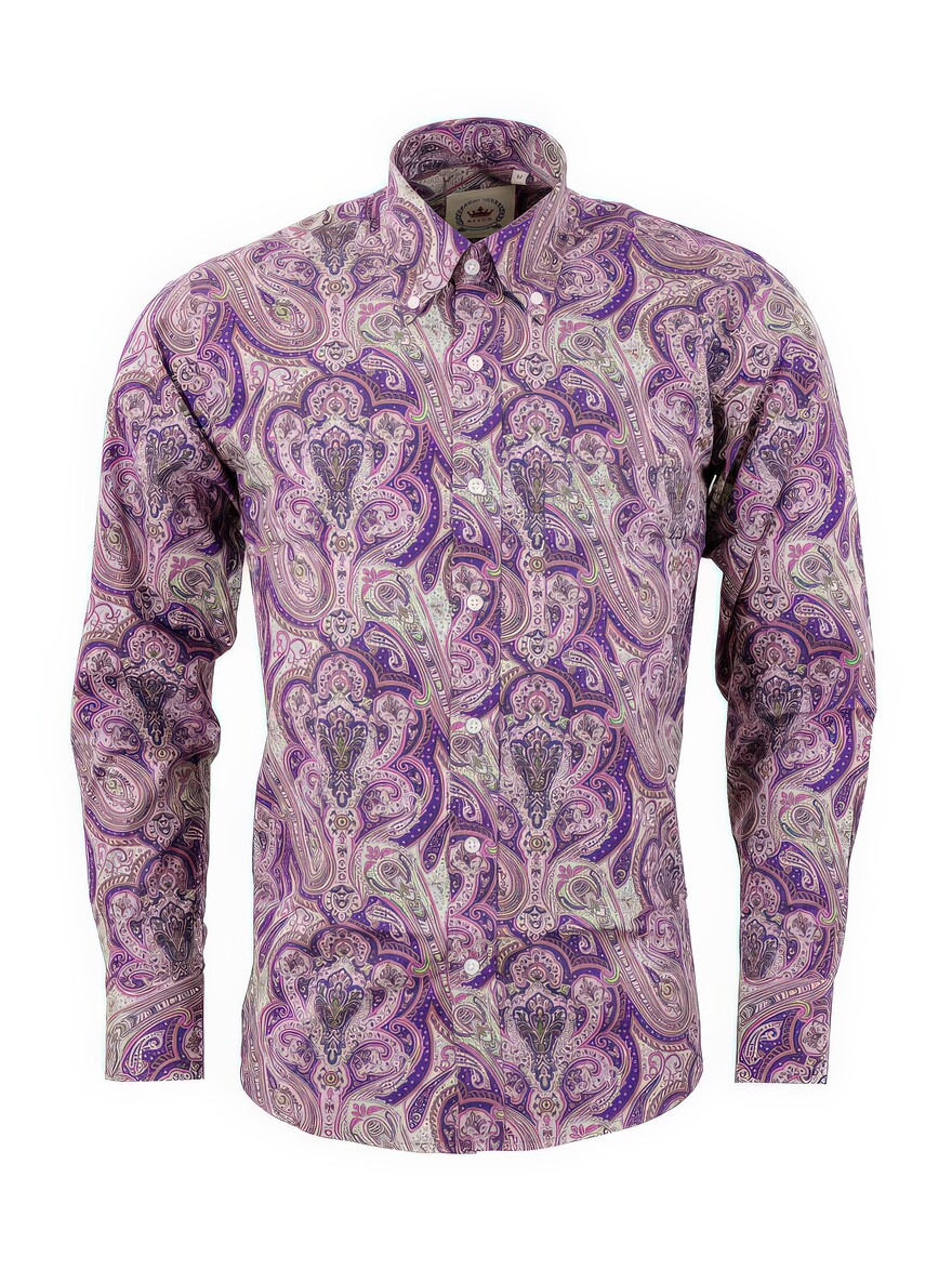 Prince Purple Paisley Shirt