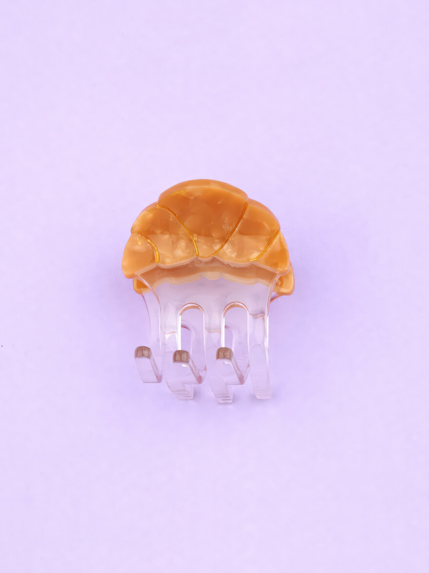♣ Mini Croissant Hair Claw