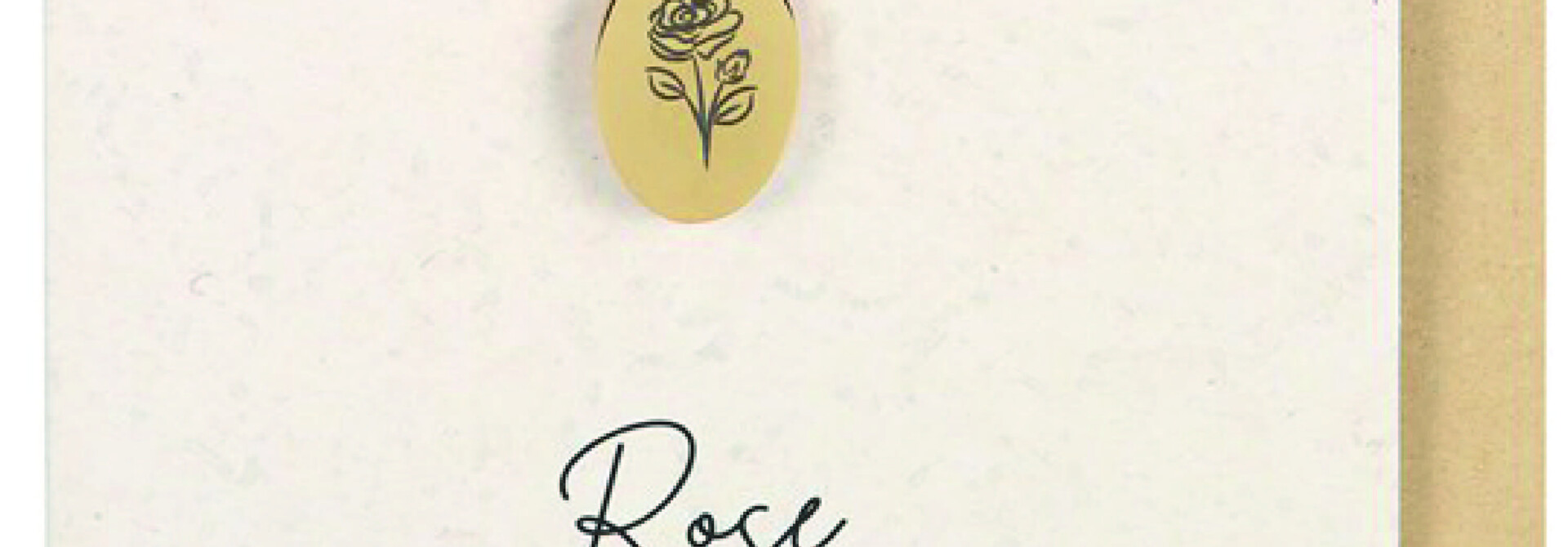 Birth Flower Postcard With Necklace - June