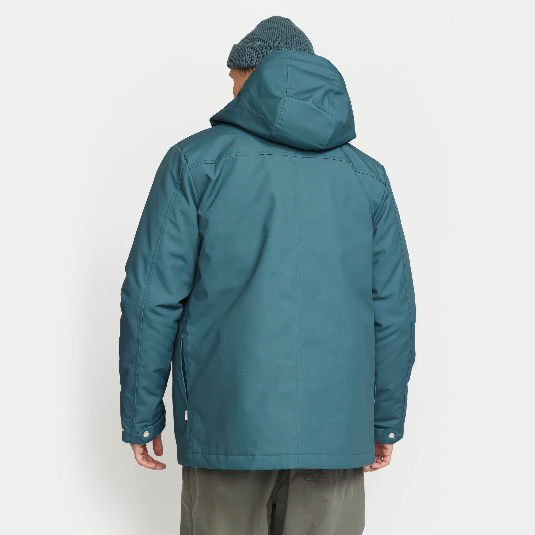♣ Perky Parka Petrol Jacket-3