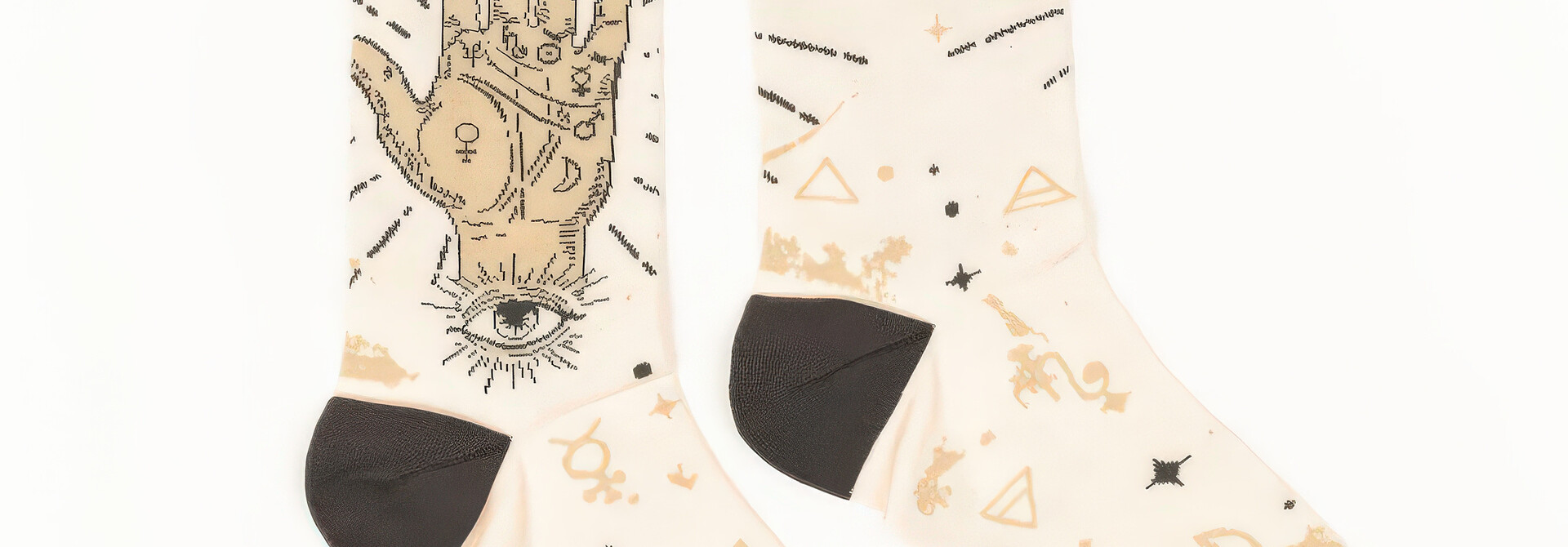 Unisex Palmistry Socks