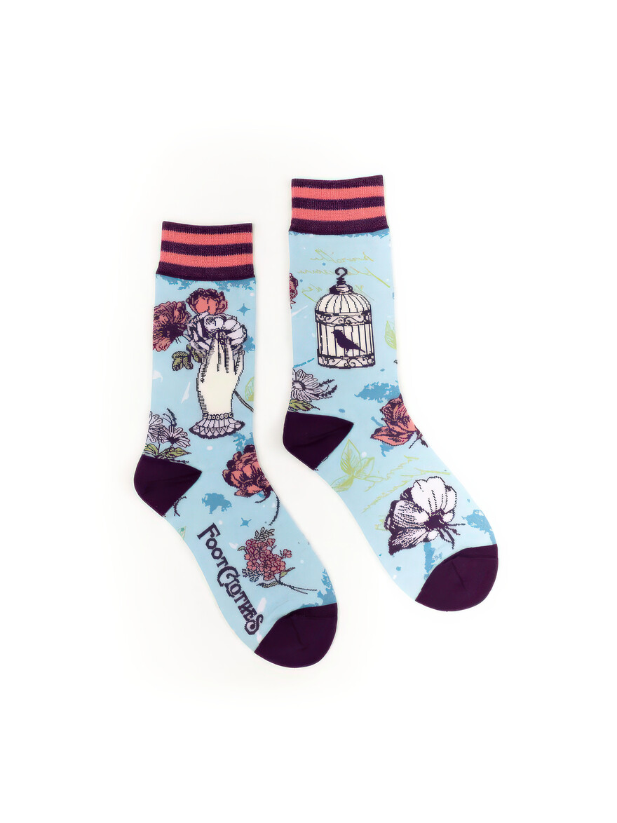 Floral Nightingale Socks