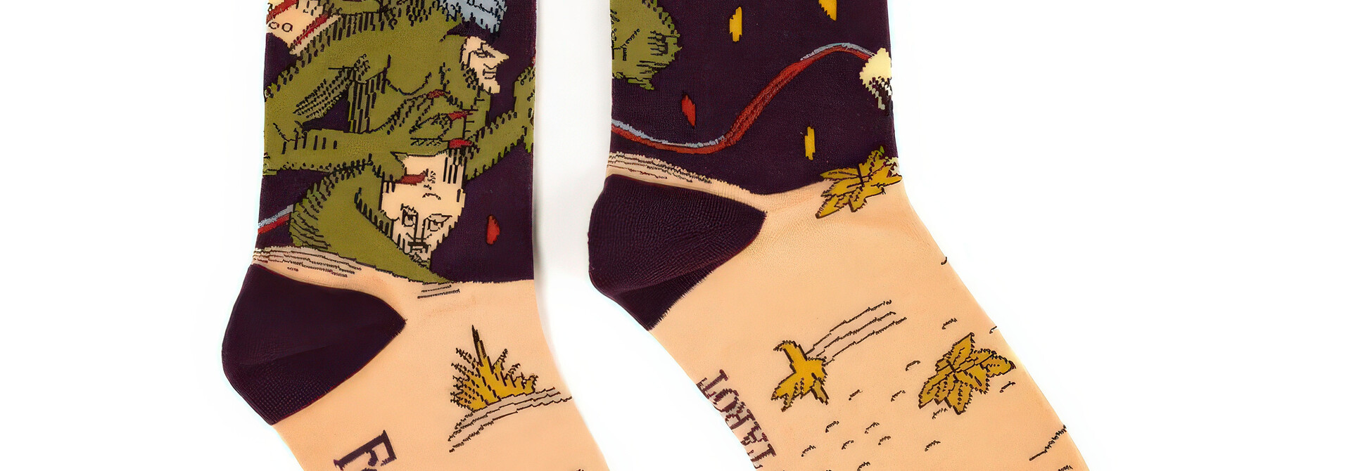 Unisex The Devil Tarot Socks