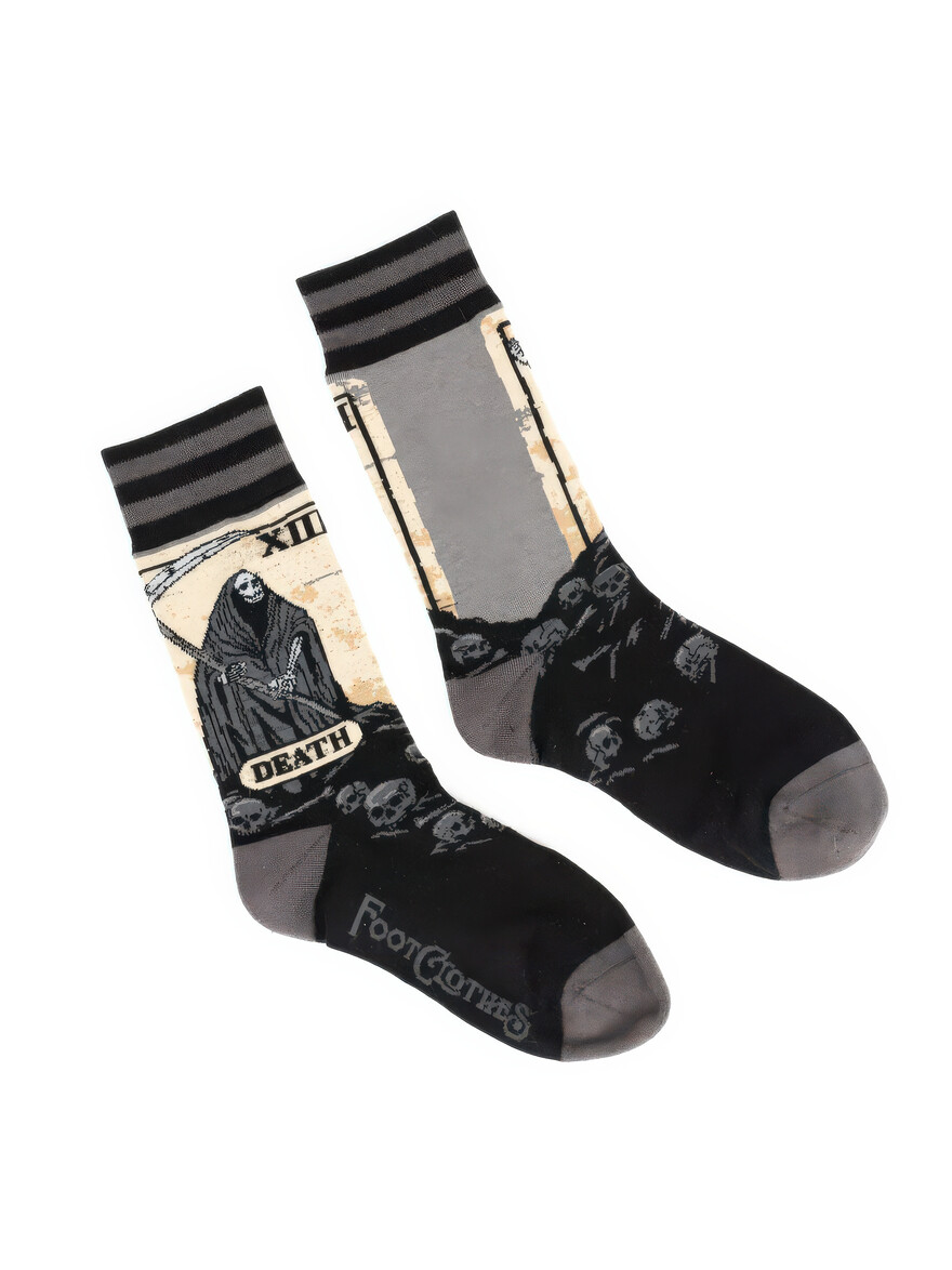 Death Tarot Card Socks