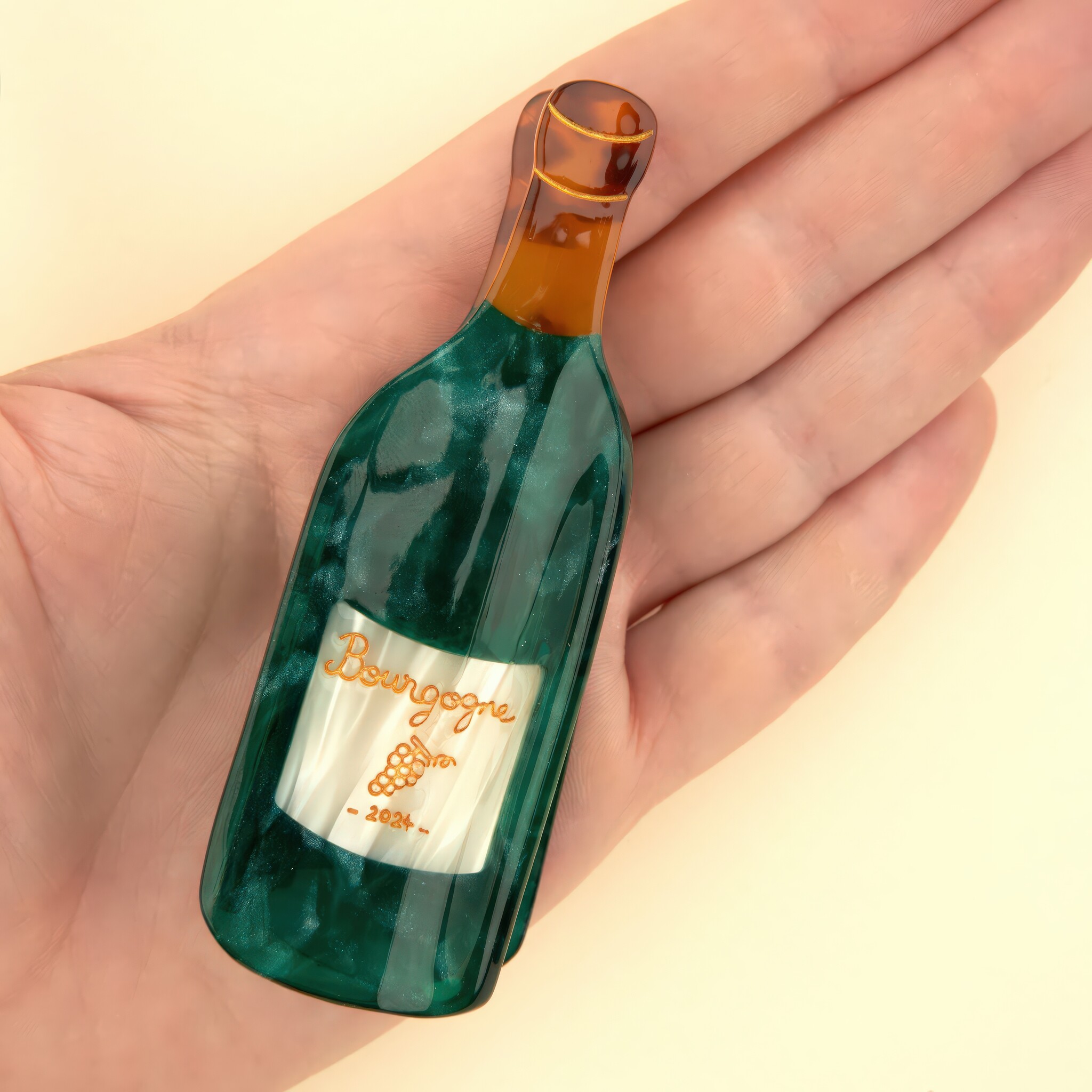 ♣ Wine Hair Claw-3