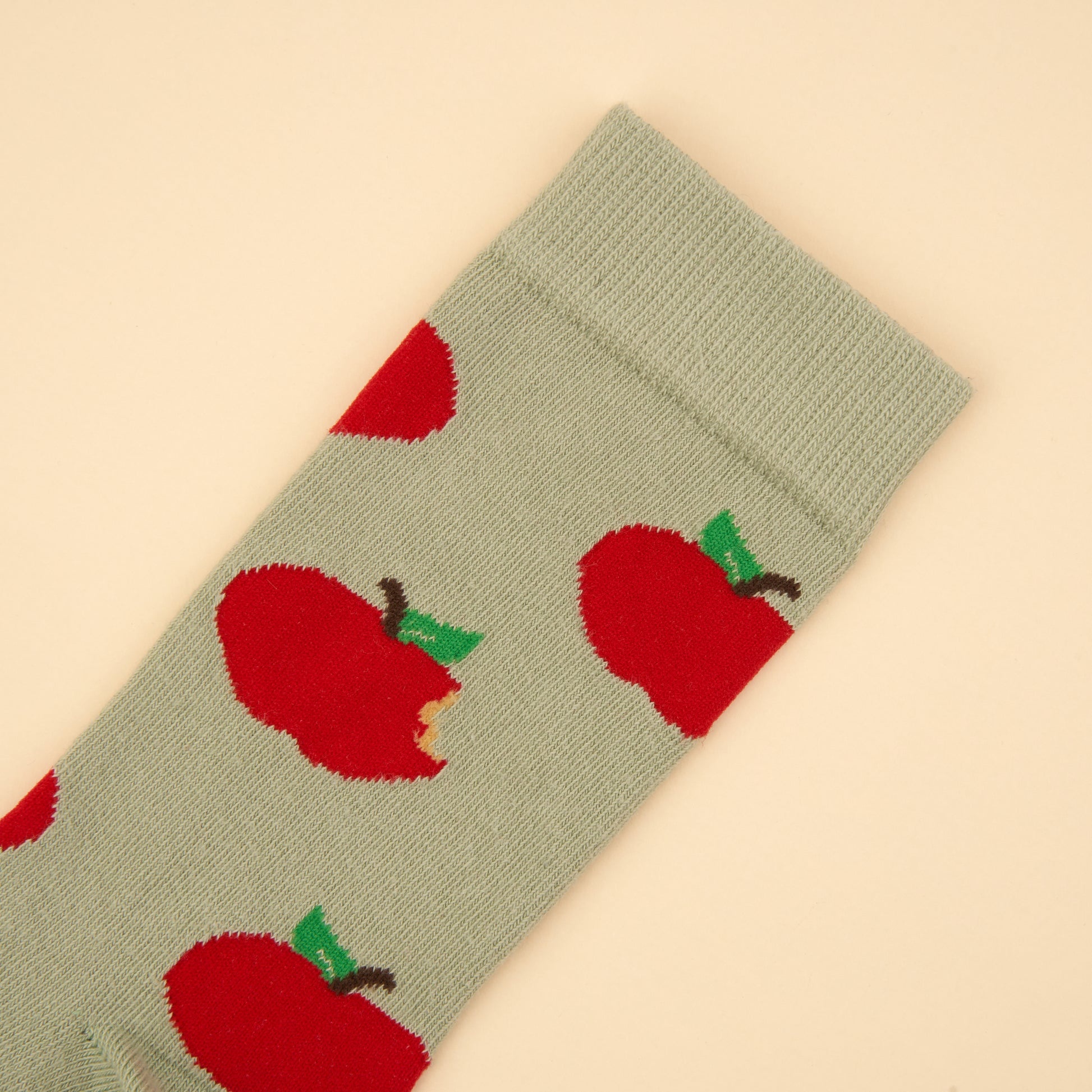 ♣ Green Apple Socks-3