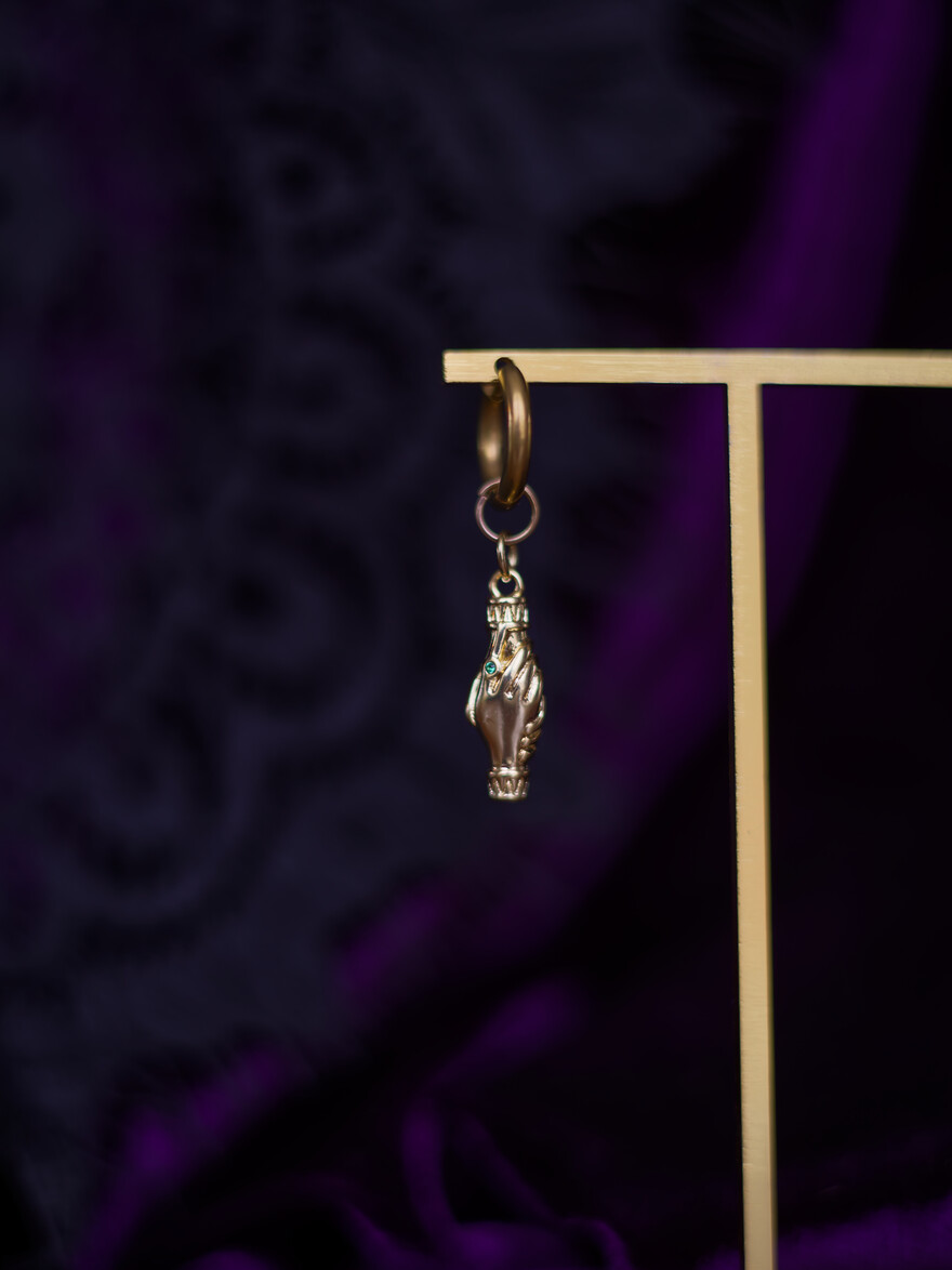 Never Let Go Earring (a piece)