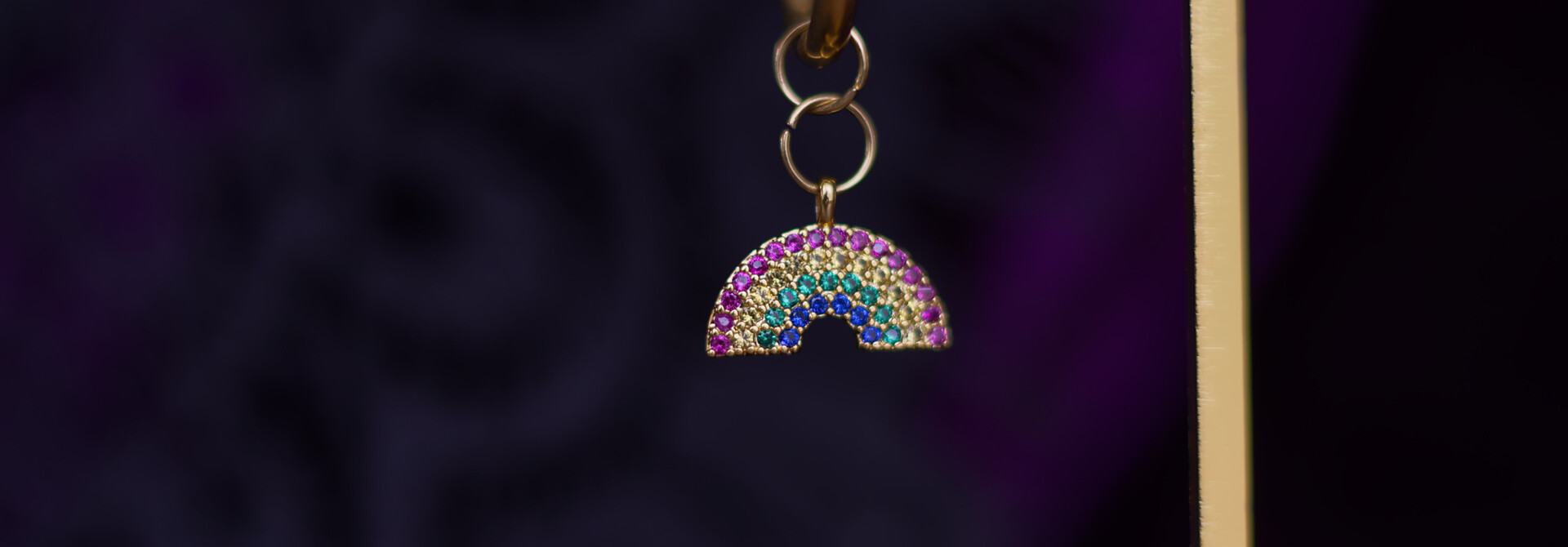 Over The Rainbow Earring (A Piece)