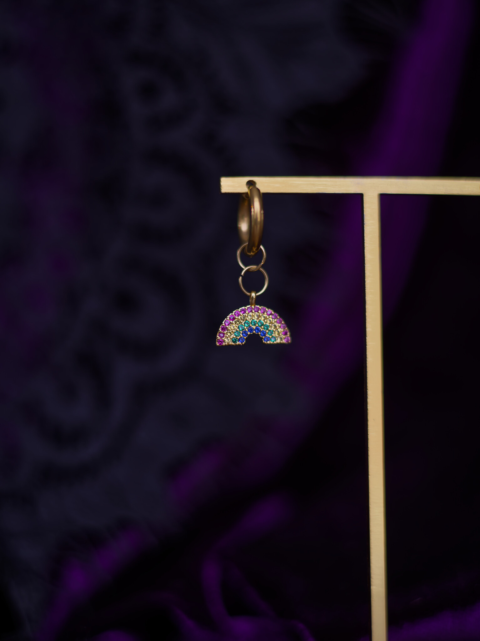 Over The Rainbow Earring (A Piece)-1