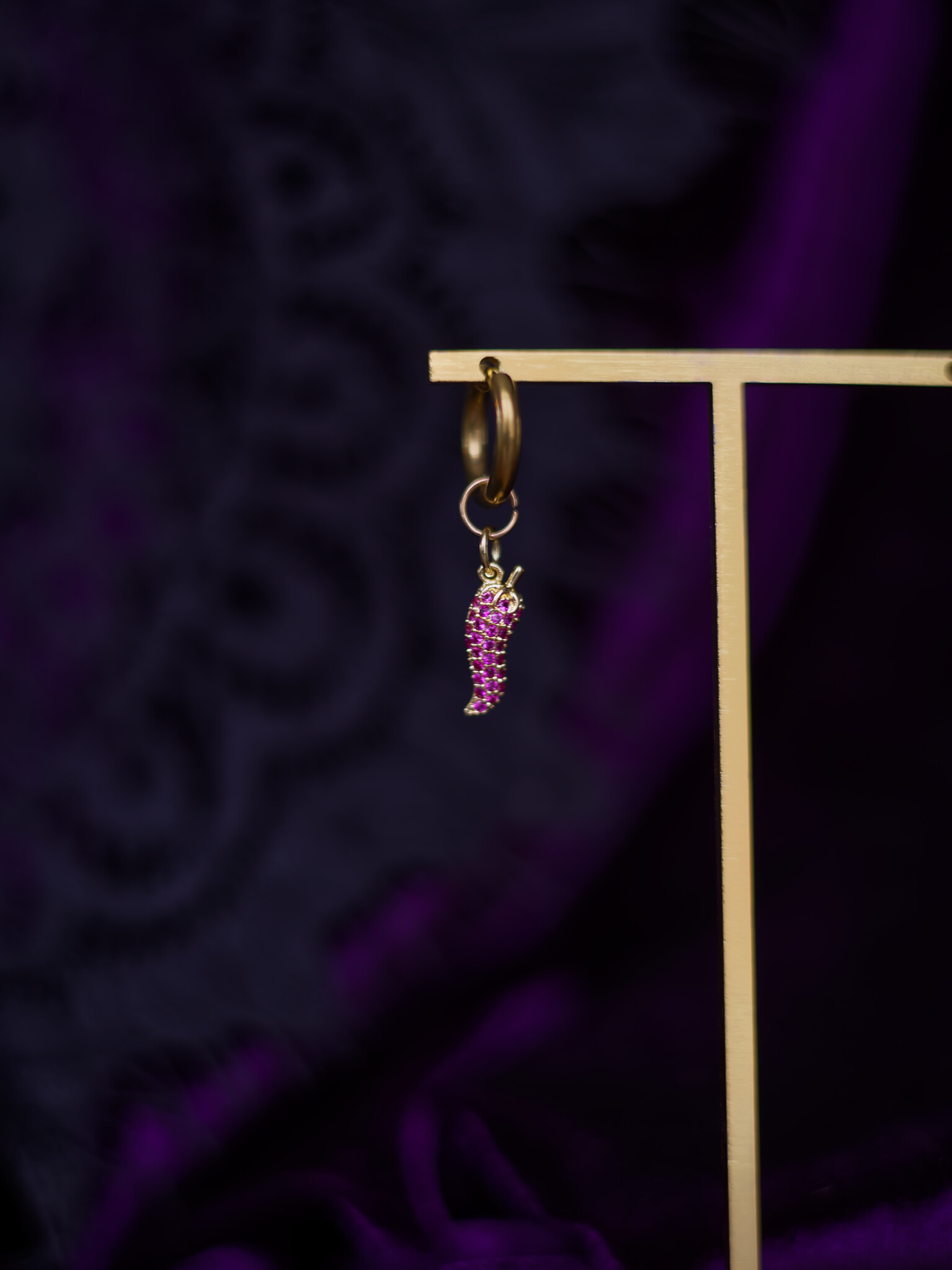 Pink Spice Earring (A Piece)-1