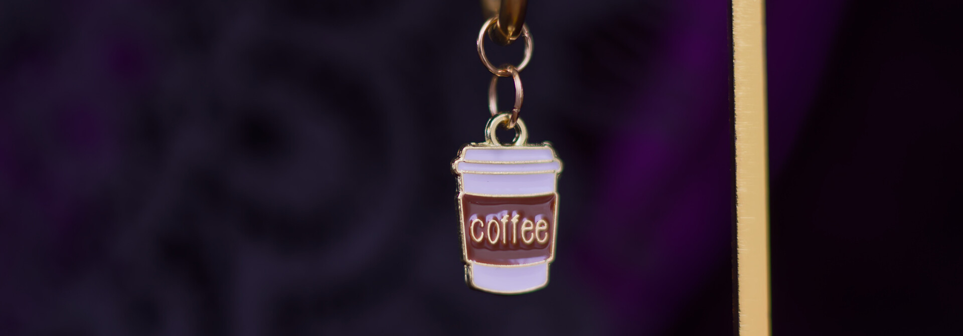 Fueled By Coffee Earring (a piece)