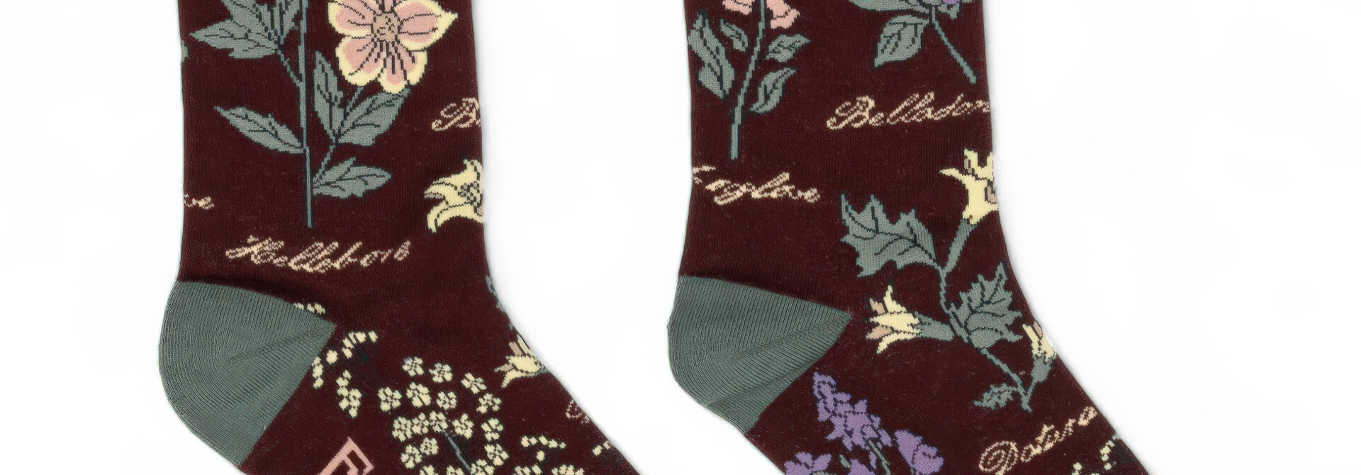 Unisex Baneful Botany Socks