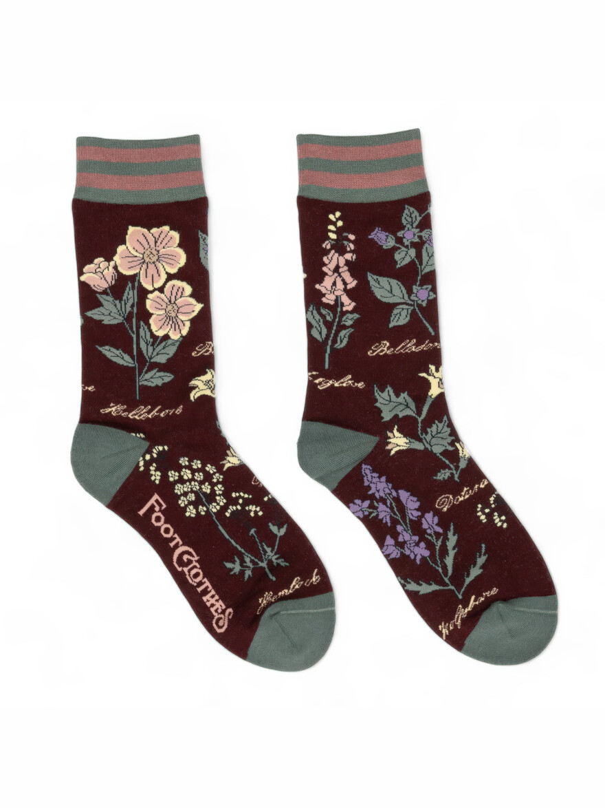 Baneful Botany Socks