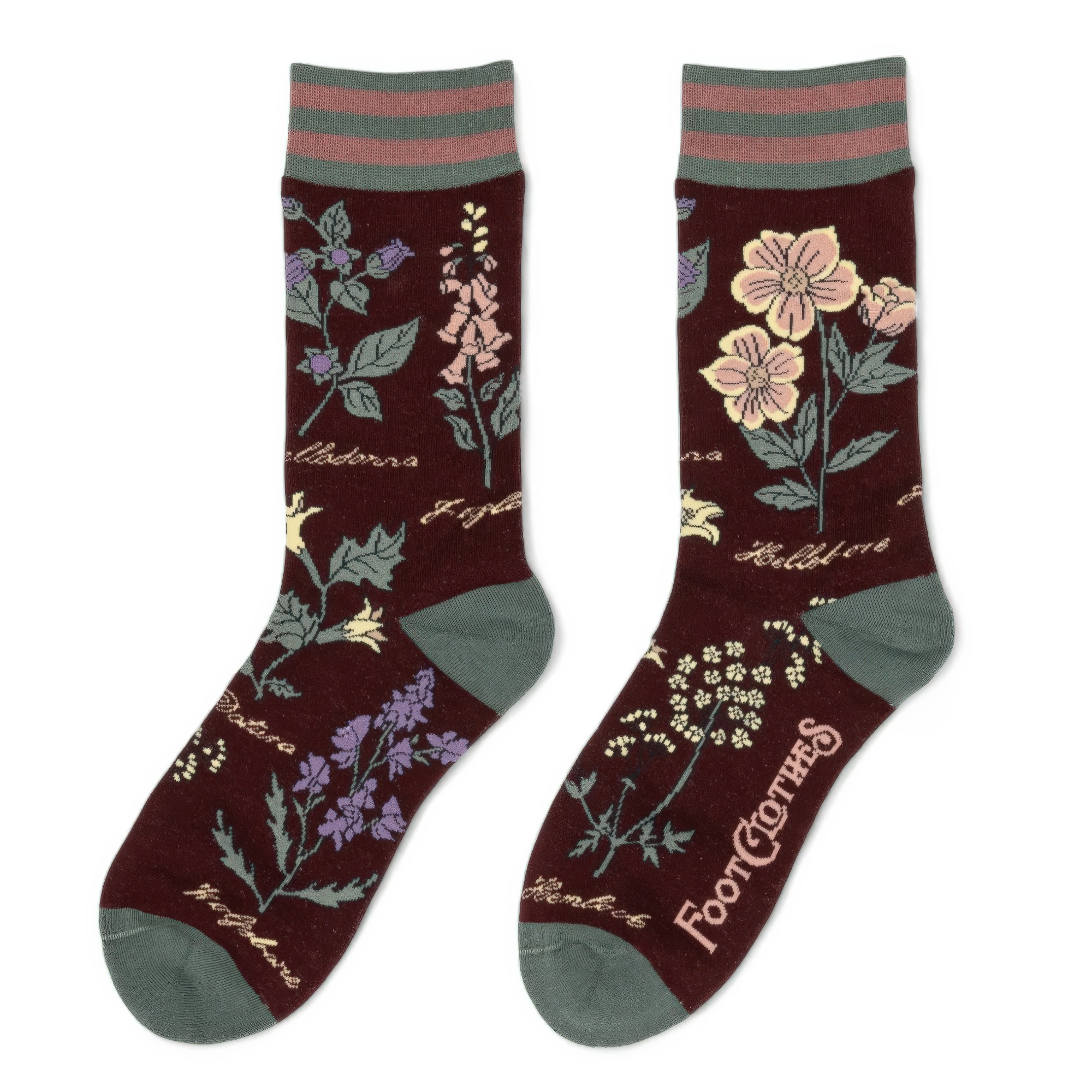 Baneful Botany Socks-2