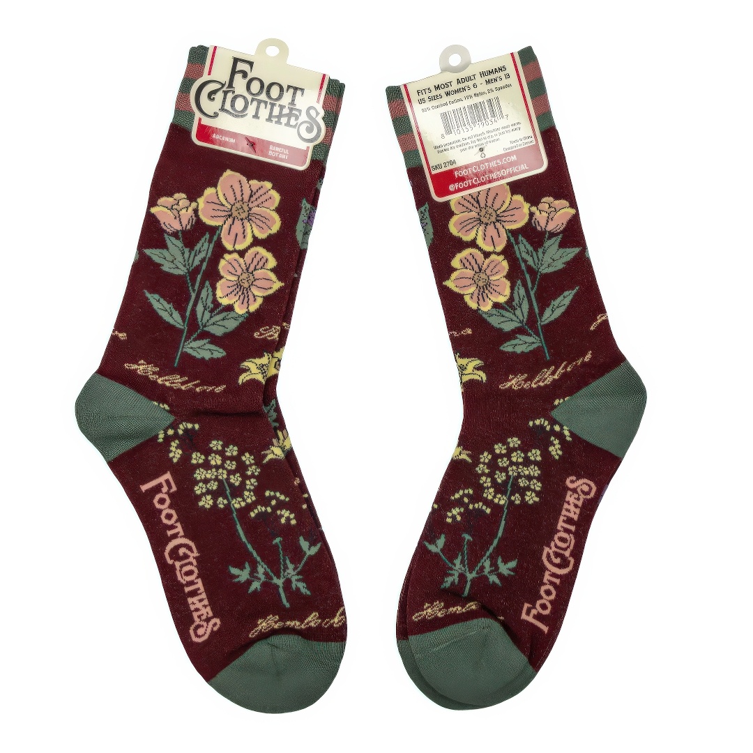 Baneful Botany Socks-3