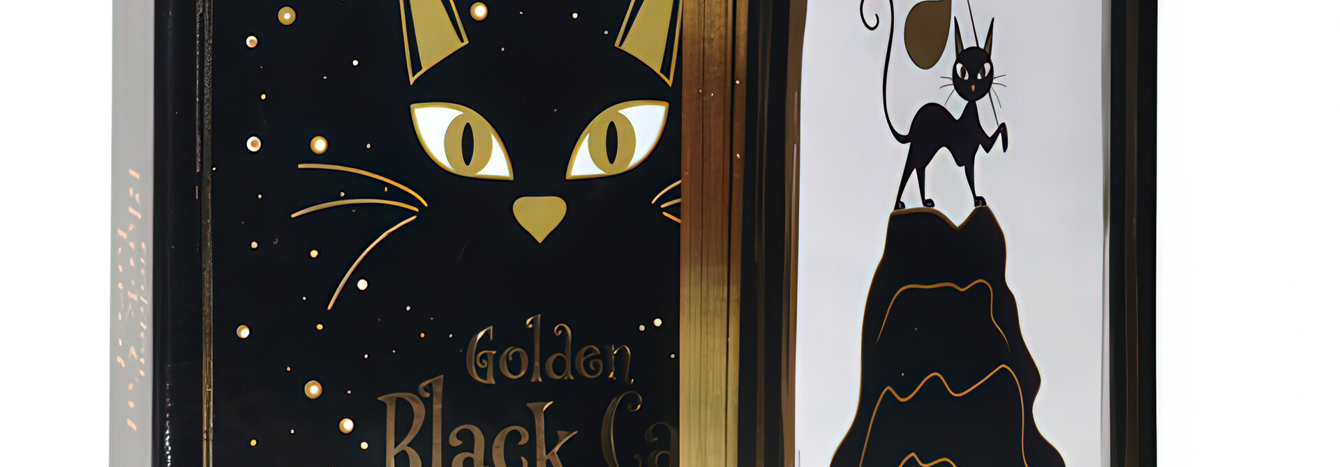 Golden Black Cat Tarot