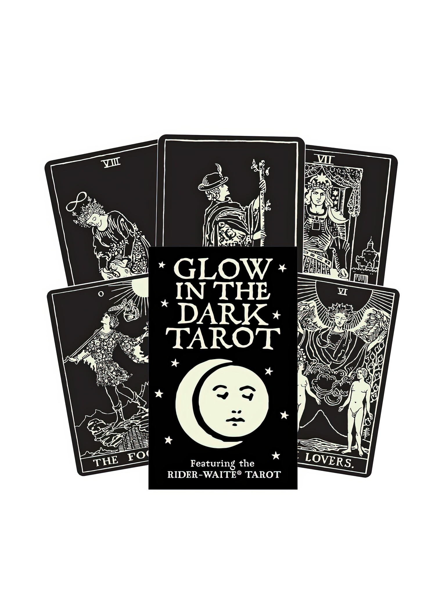 Glow in the Dark Tarot Deck - BLACKFISH Utrecht