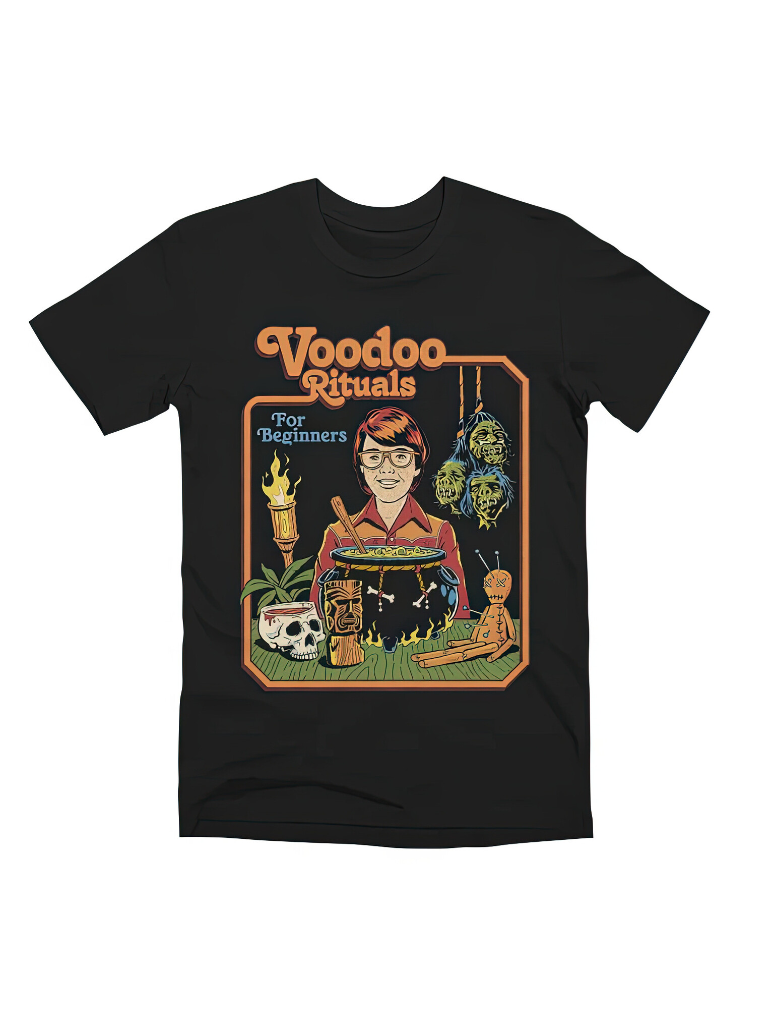 Black Voodoo Rituals Tee-1