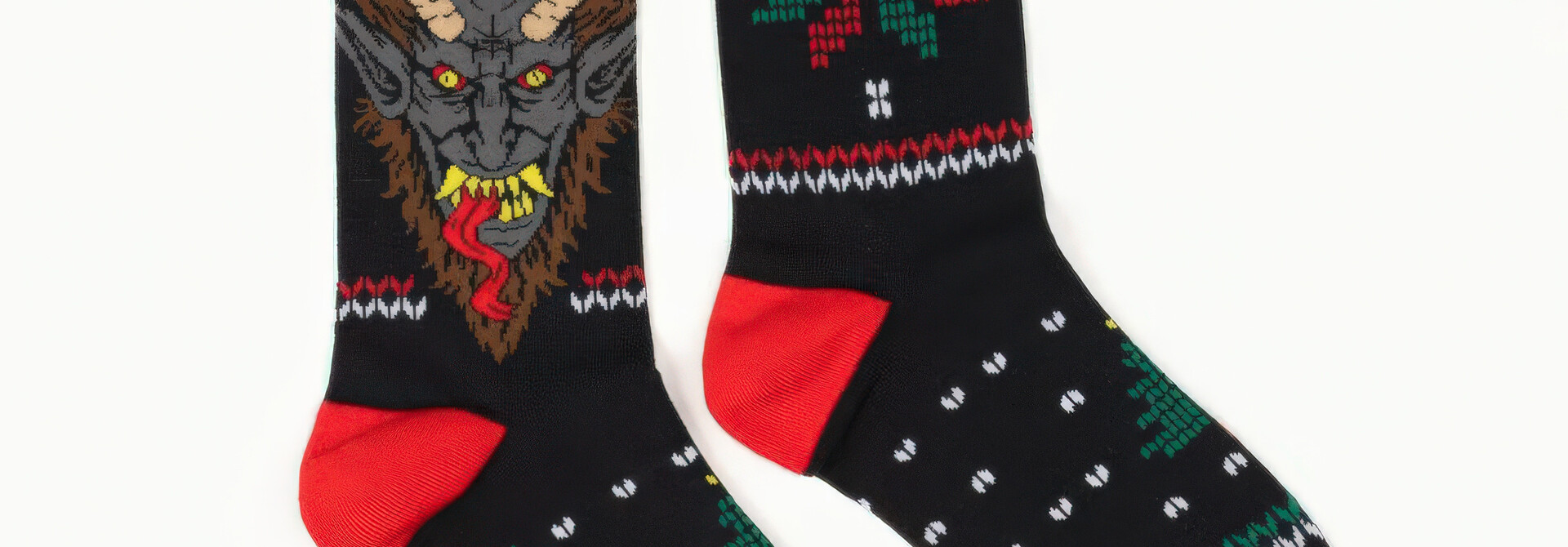 Krampus Sweater Socks