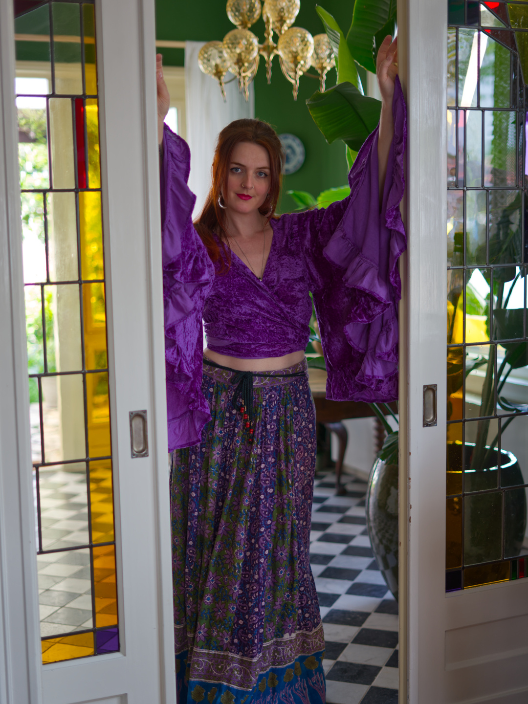 The Litha Blouse AMETHYST-2