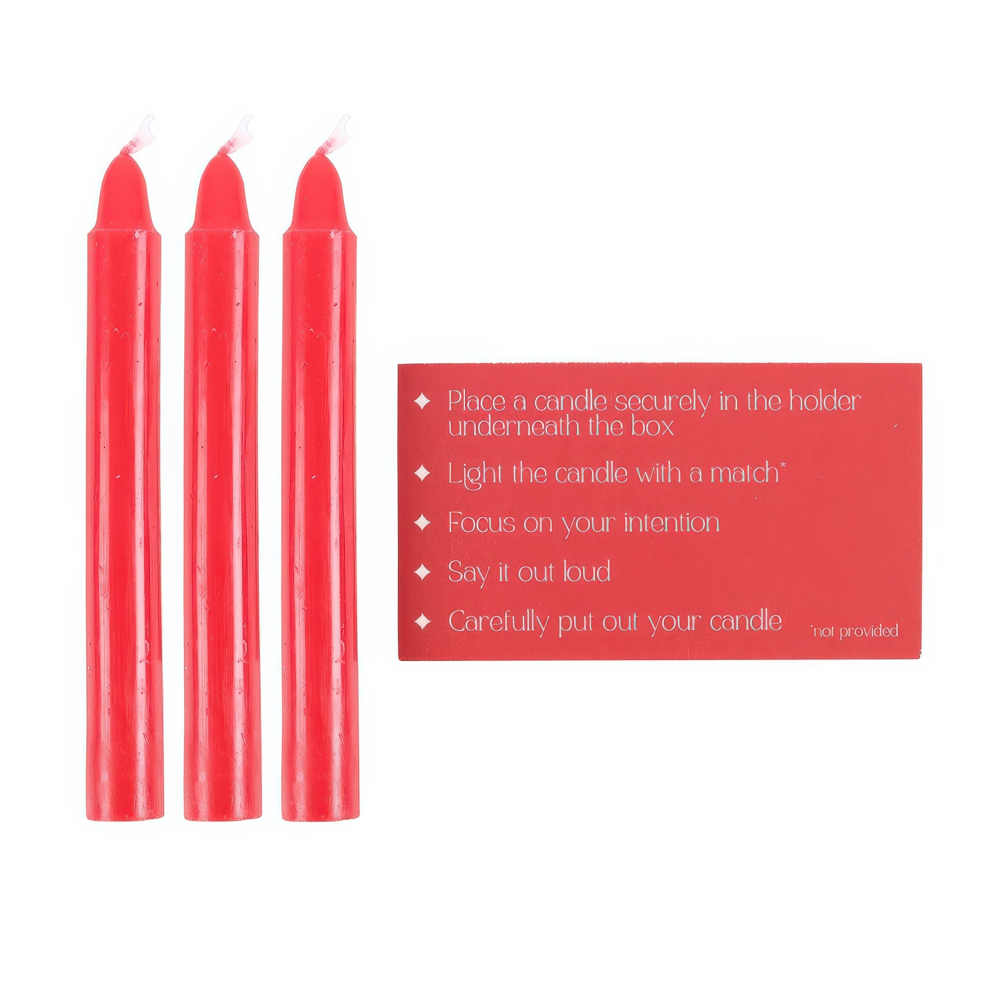 Set of 3 Love Spell Candles in a Box-4