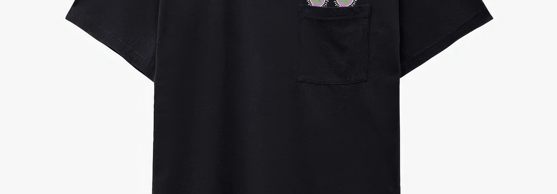 ♣ Black Safe Sex Pocket Tee
