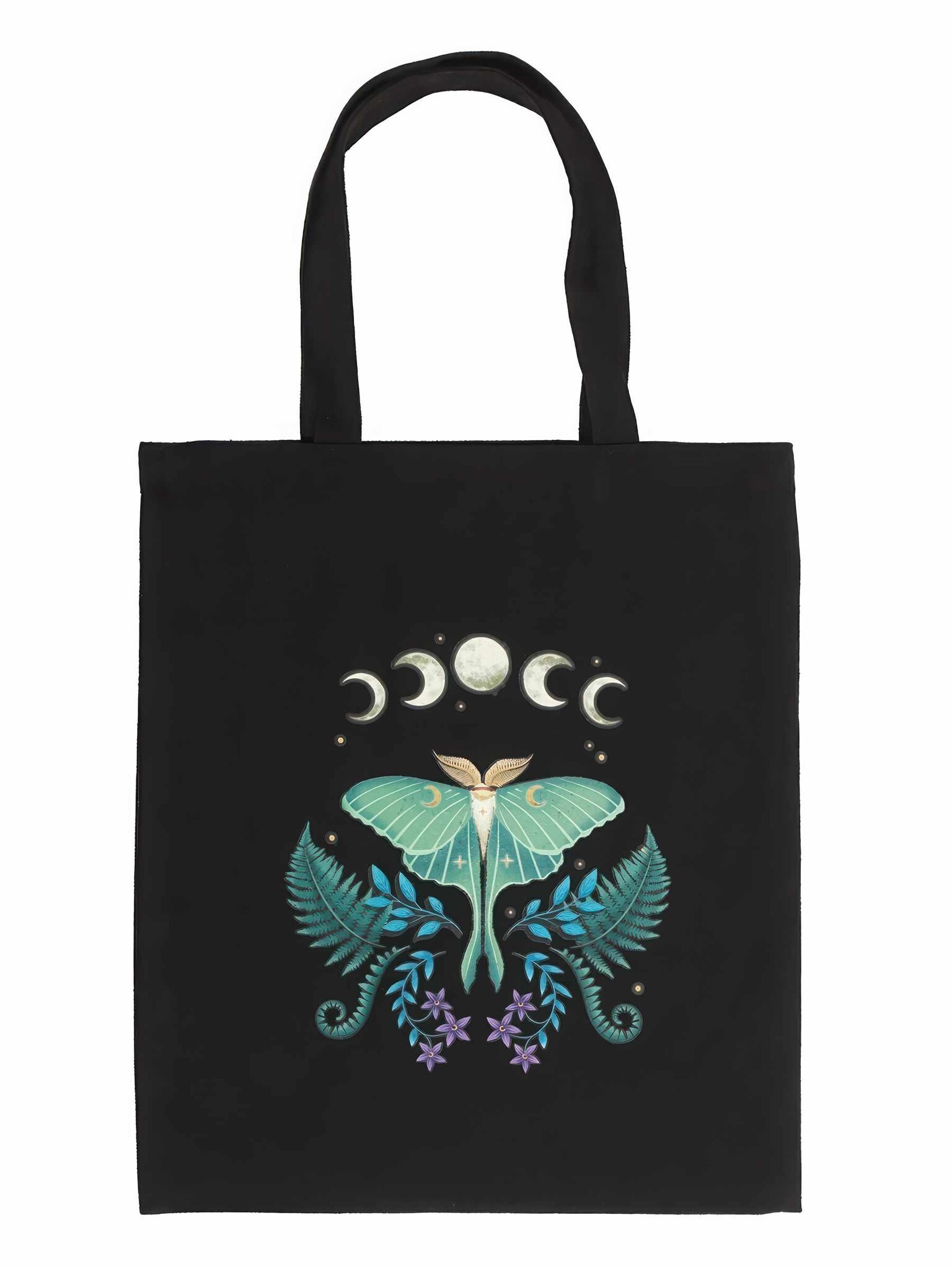 Luna Moth Polycotton Tote Bag-1
