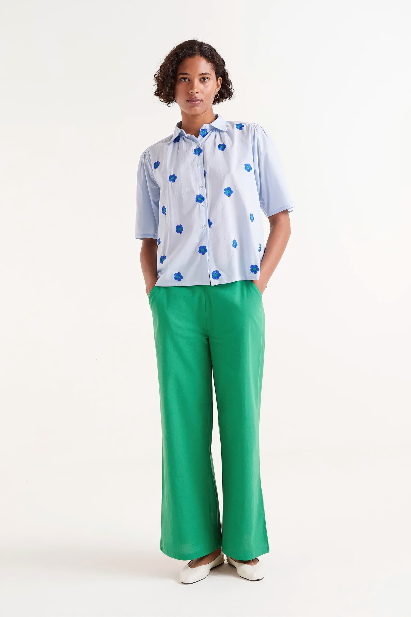 Drops Of Violets Blouse-3